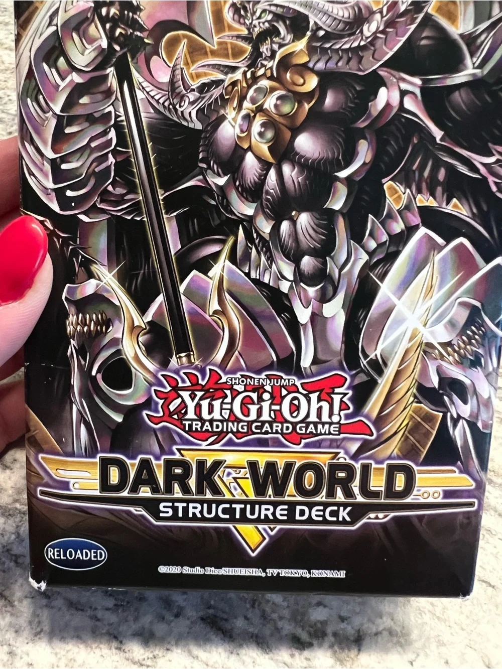 Yu-Gi-Oh! Dark World Structure Trading Cards Deck NIB